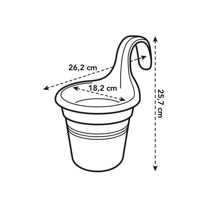 green basics facile à accrocher small terre cuite doux